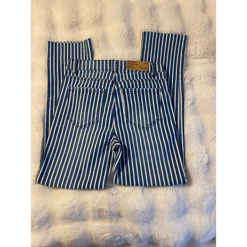 Kensie The Allie high-rise slim straight vintage luxe size 26 - Picture 6 of 15